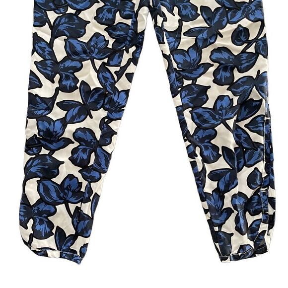 🌸 Banana Republic Cropped Floral Pants Bottoms 4 - Picture 3 of 7
